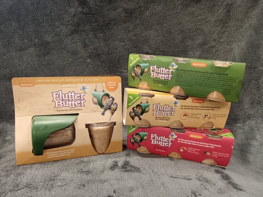 Flutter Butter Starter-Set mit Insekten